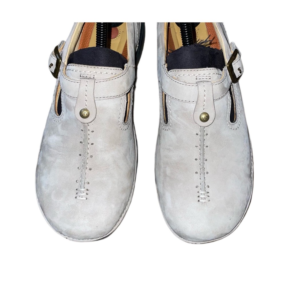 Clarks Un Structured Leather Loafers Size 6w - image 3